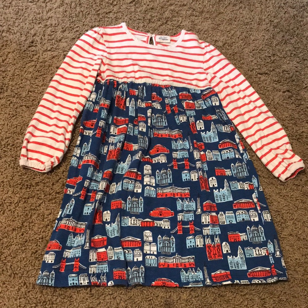 Mini Boden Long Sleeve Dress